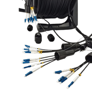 Fiber Tactical Cable For Broadcast Services