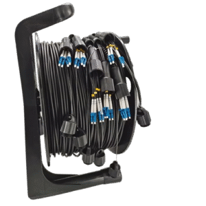 Fiber Tactical Cable For Broadcast Services