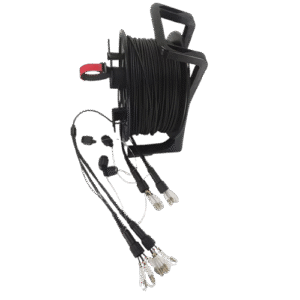 Fiber Tactical Cable For Broadcast Services