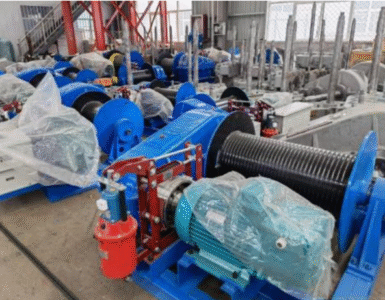 C-CORP 10T ELECTRIC WINCH