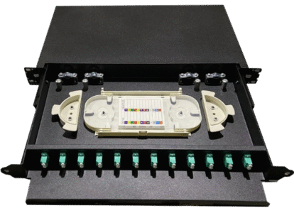 12 Ports Fiber Optic Patch Panel