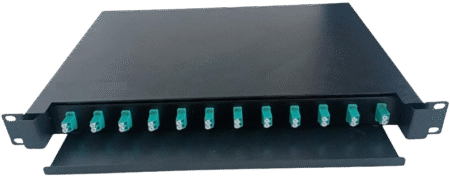 12 Ports Fiber Optic Patch Panel