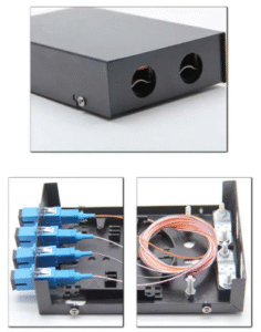 4 Ports SC UPC Singlemode Wall mounted ODF