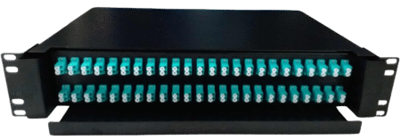 48 Ports OM3 Fiber Optic Patch Panel