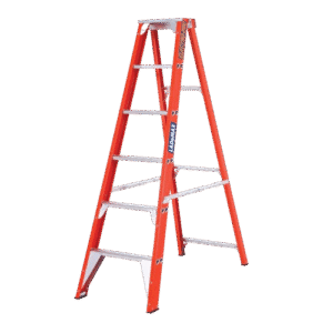 Single Side Fiberglass Step Ladder