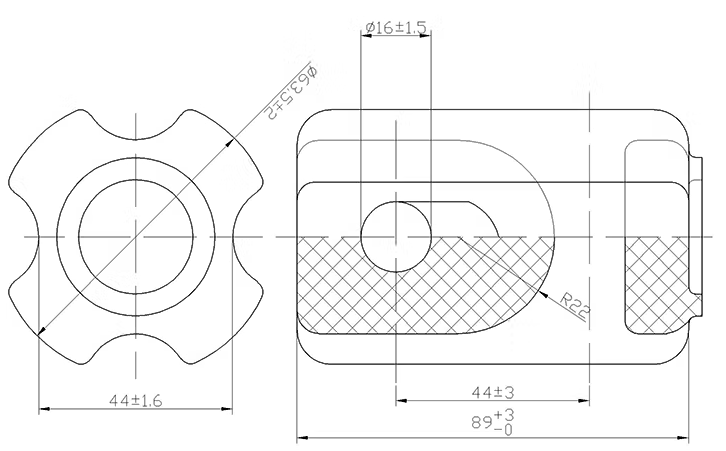 Clusterasia Strain Insulator October 29, 2025 Philippines Low Voltage ANSI Standard 54-1 Brown Porcelain Stay Guy Strain Insulator Exported