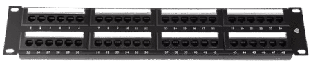 2U 48 PORTS CAT6 UTP