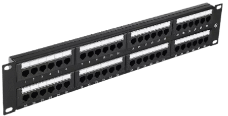 2U 48 PORTS CAT6 UTP