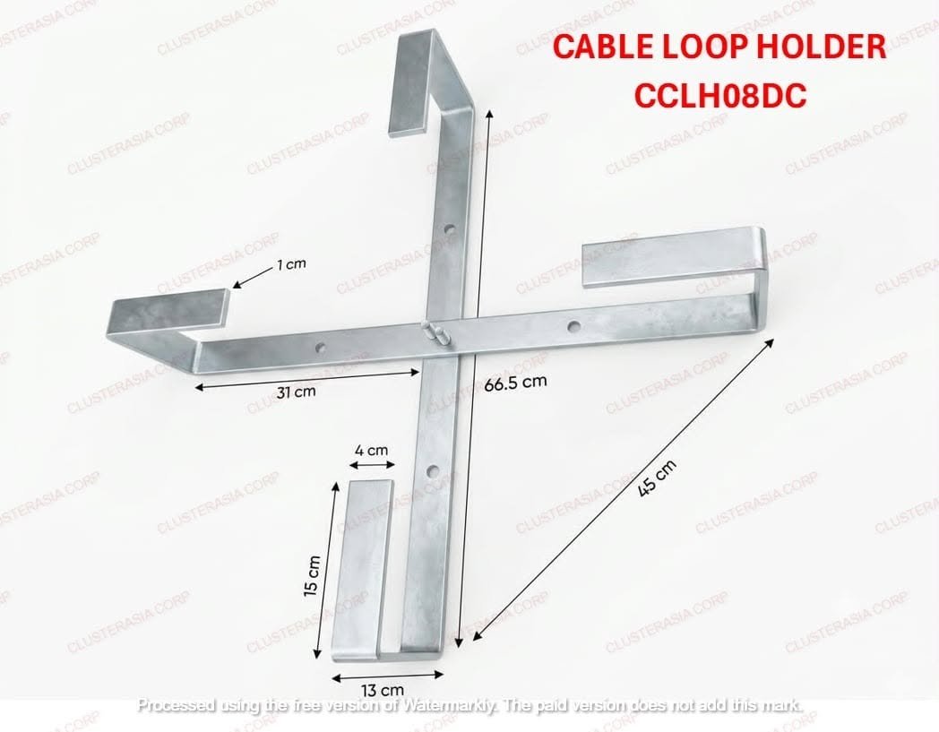 Cable Loop Holder Cable Storage Assembly Reserve Clamp
