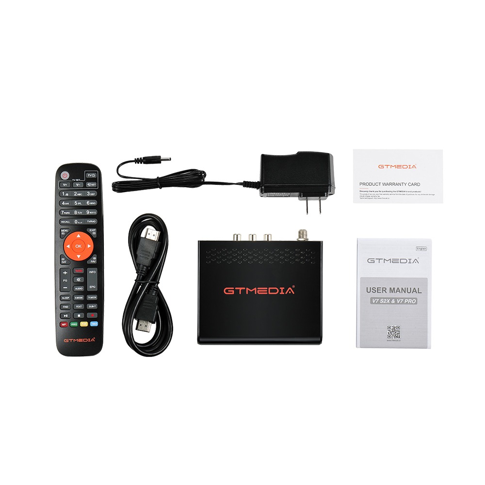 GTMEDIA GTMEDIA V7 pro V7S2x Freesat V7s HD USB Wifi Buy extra DVB-S2x HD Satellite TV Receiver Support PowerVu V7 S2X