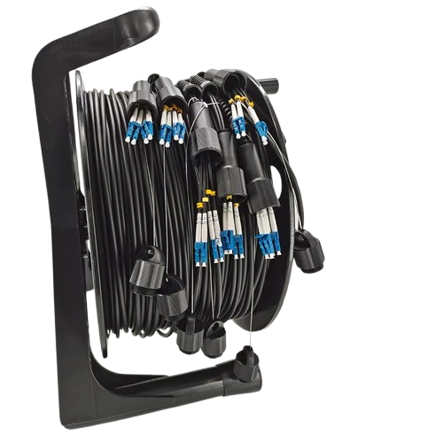 Fiber Tactical Cable For Broadcast Services