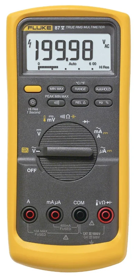 Fluke 87V TRMS Industrial Multimeter