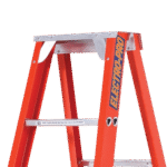 Single Side Fiberglass Step Ladder