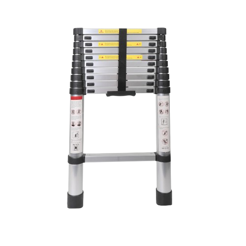 single straight telescopic ladder
