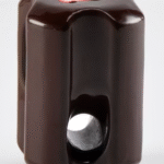 Clusterasia Strain Insulator October 29, 2025 Philippines Low Voltage ANSI Standard 54-1 Brown Porcelain Stay Guy Strain Insulator Exported