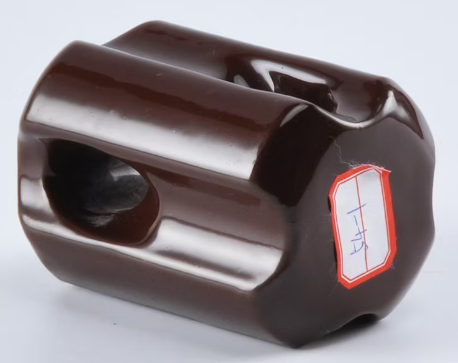Low Voltage ANSI Standard 54-1 Brown Porcelain Stay Guy Strain Insulator Exported