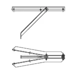 CABLE EXTENSION ARM BRACKET