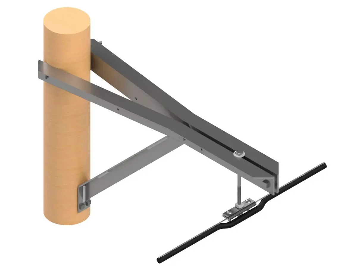 Clusterasia Cable TV Equipment October 29, 2025 Philippines CABLE EXTENSION ALLEY ARM BRACKET 26 INC 44 INC