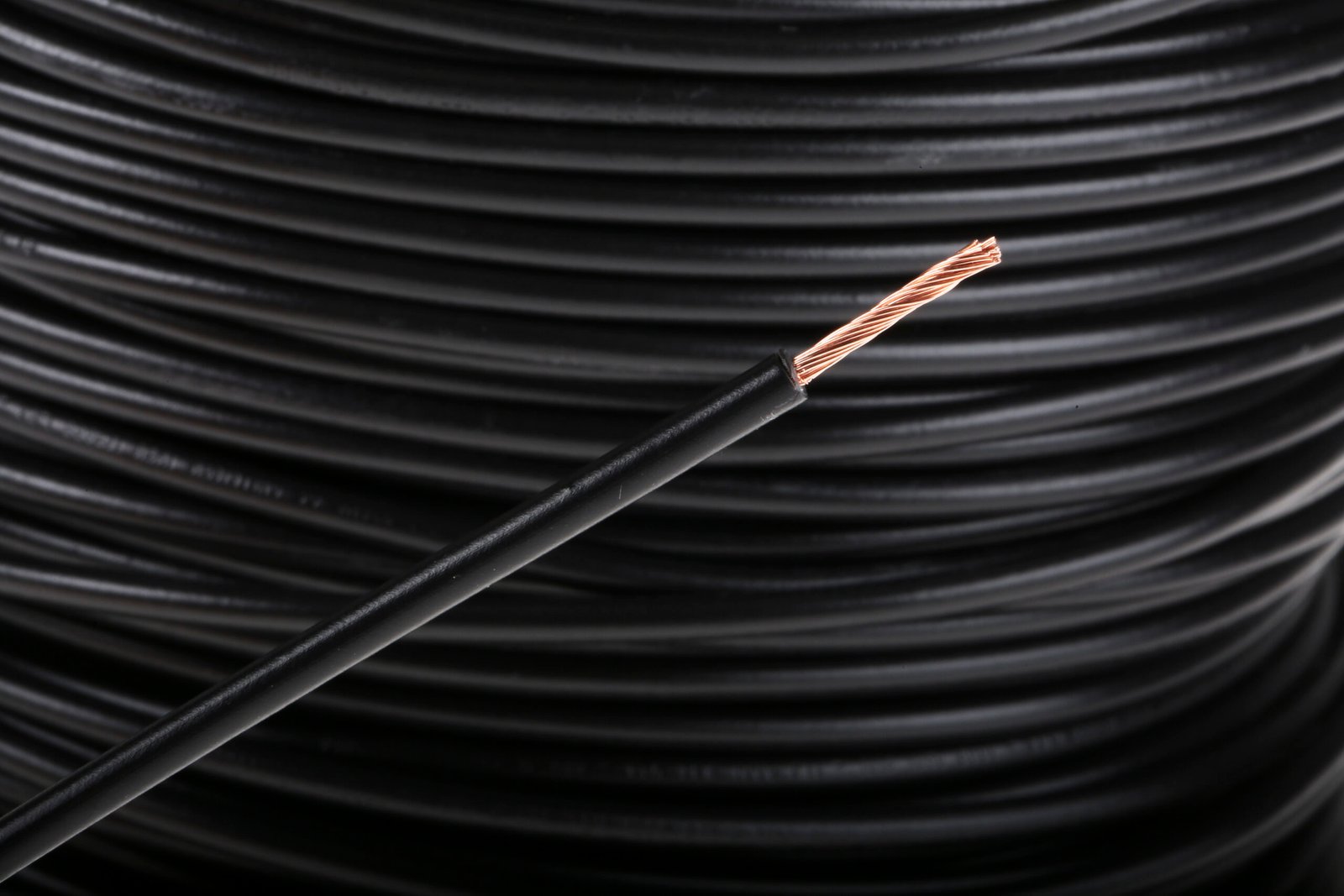 Thermoplastic Fixture Wire RTF1C16ABK150