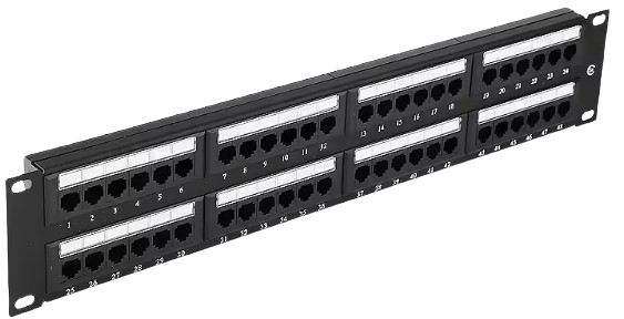 Clusterasia Cable TV Equipment February 24, 2026 Philippines 2U 48 PORTS CAT6 UTP